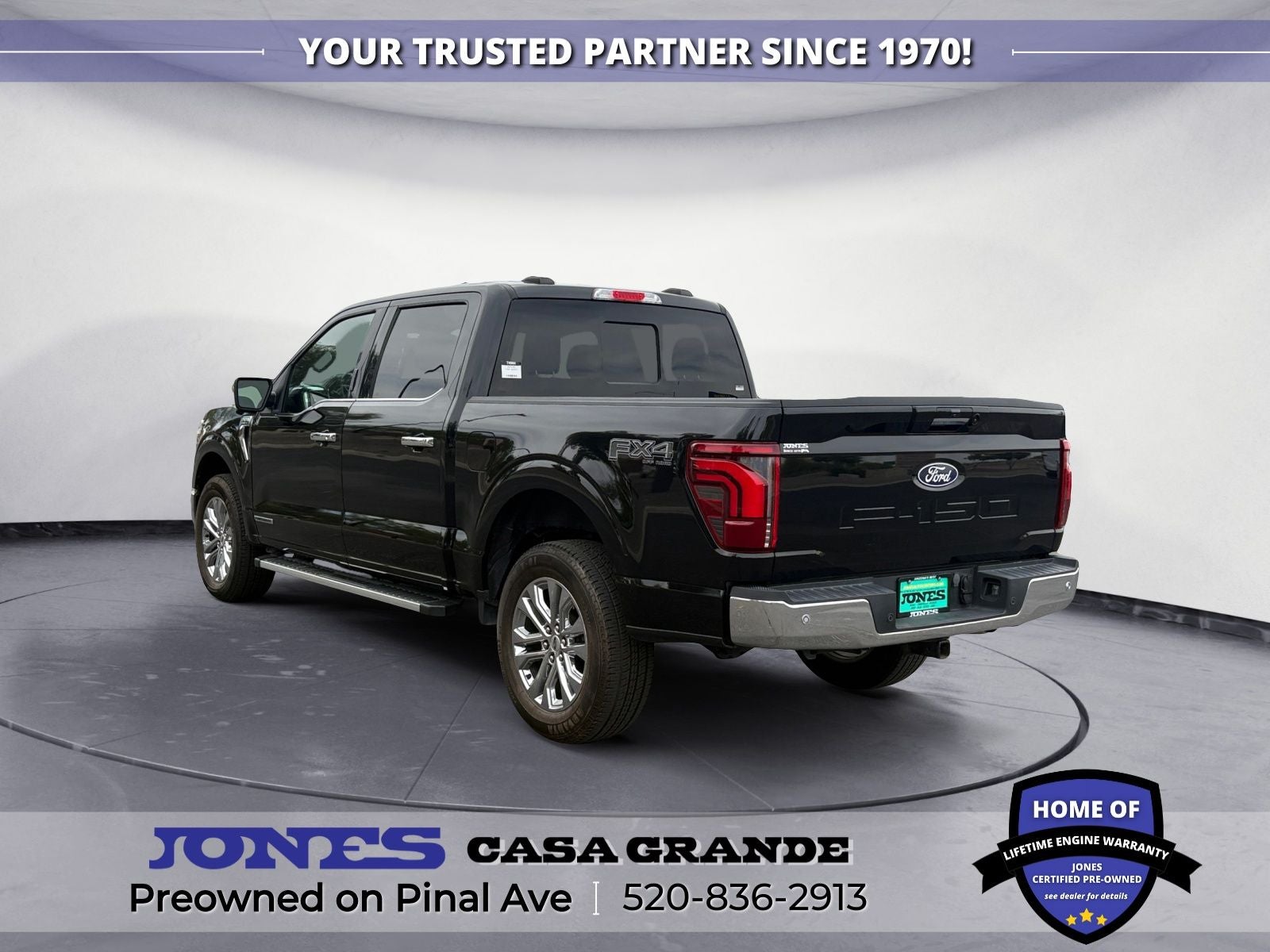 2024 Ford F-150 — rear three-quarter view