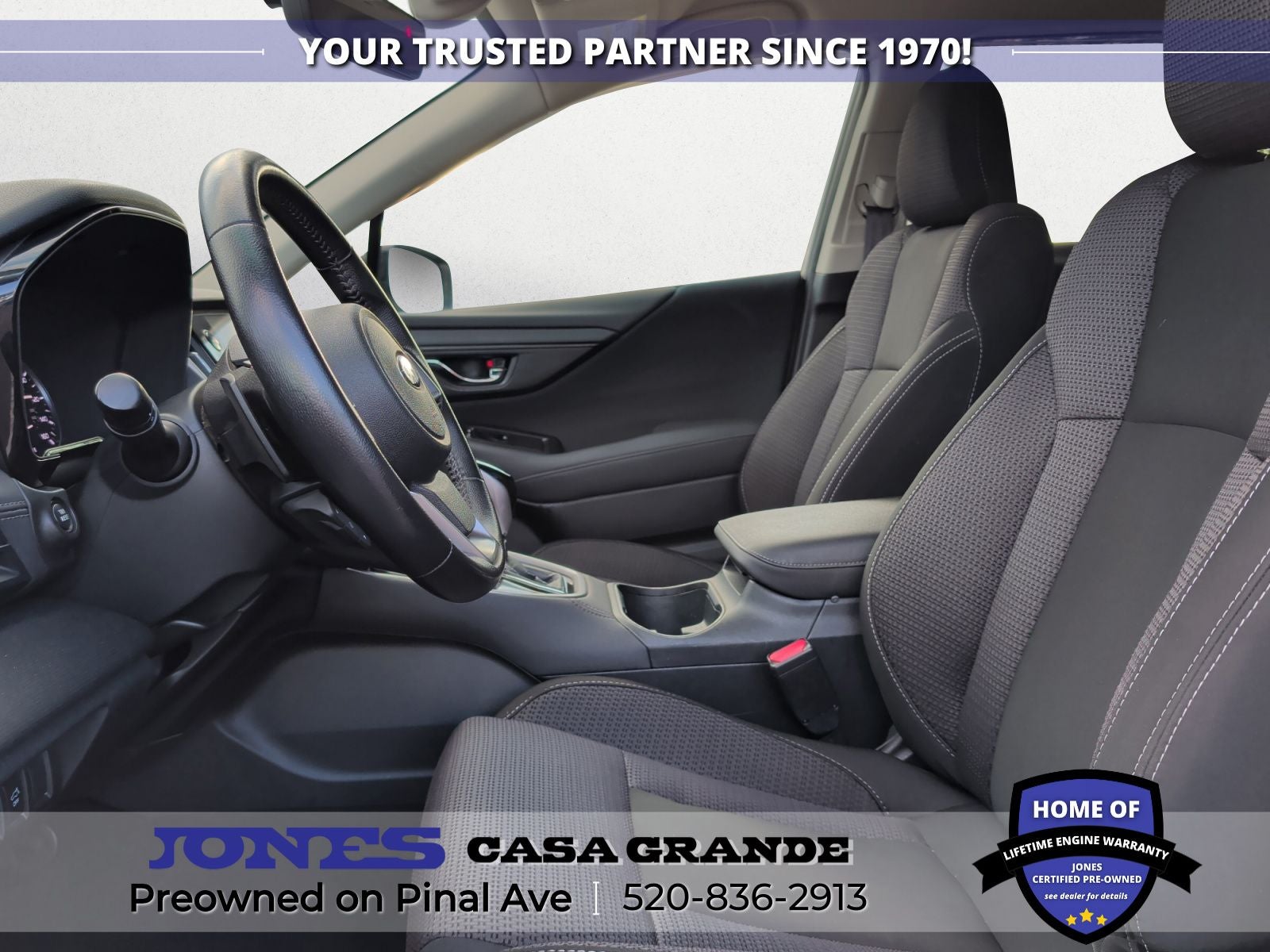2022 Subaru Outback Premium in Crystal White Pearl — front three-quarter view